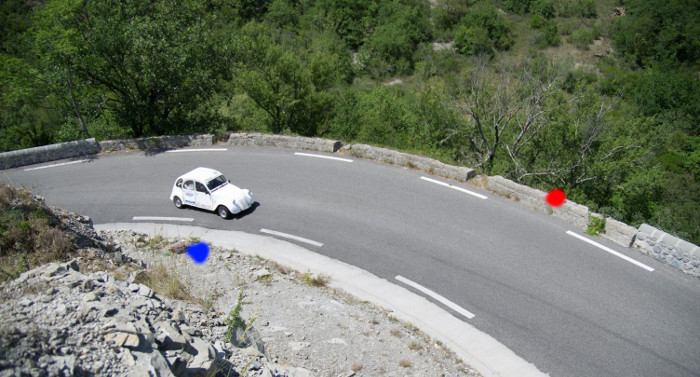 Installation du système sur la route